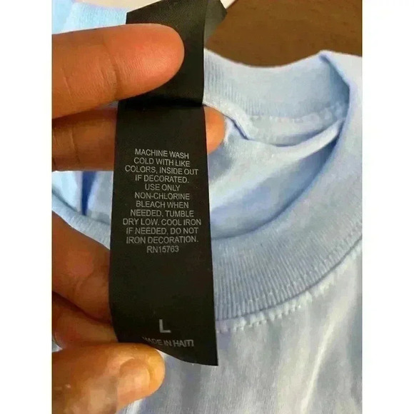 Hanes Men's Short-Sleeve Beefy Tee- L bundle of 22 - Picture 3 of 4